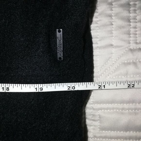 DIESEL Winter Classic Black Boiled Wool Double Breasted Coat / Blazer Size Small - Picture 15 of 16